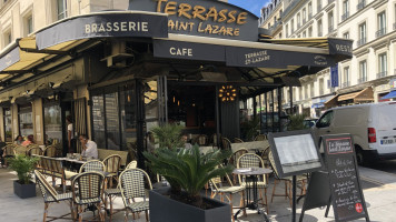 Terrasse Saint Lazare food