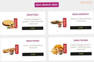 Seven Pizza menu