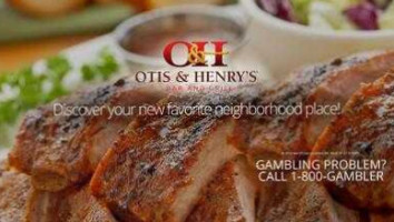 Otis Henry's Grill food
