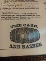 The Cask And Rasher food