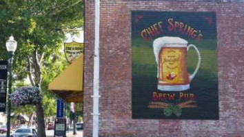 Chief Spring's Fire Irons Brew Pub food