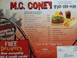M C Coney food