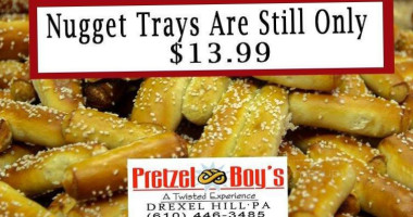 Pretzel Boy's food