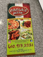 Paola's Pizza food