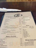 Gb's Grille Lounge menu