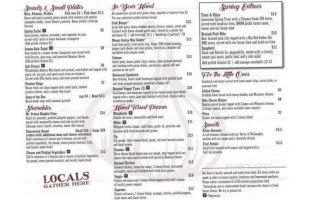 Mount Gretna Craft Brewery menu