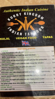 Kurry Kingdom Indian Tandoor menu