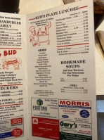 Bud's menu