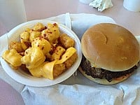 Freddie's Hamburgers food