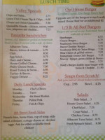 4th Street Diner Bakery menu