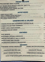 Arena Grill menu