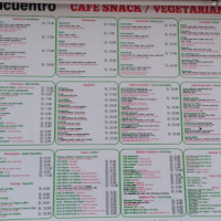 El Encuentro menu
