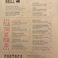 Mistura Grill Restaurant menu