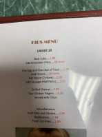 Country Fork menu