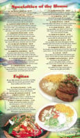 El Campo Mexican menu