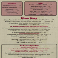 Mr. Lee's menu