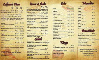 Coffaro's Pizza menu