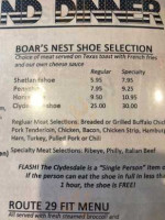 Boars Nest And Grill food