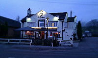 The Black Horse Inn outside