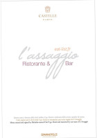 L'assaggio menu