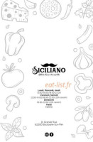 Il Siciliano menu