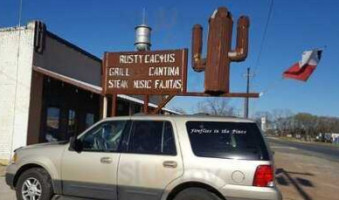 Rusty Cactus Grill Cantina outside