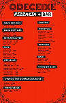 Odeceixe Cafe menu