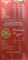 Poppa Pizza menu