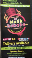 Malik Kebabs inside