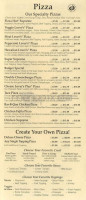 Giuseppe's Pizza Subs menu