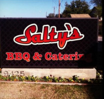 Salty's Bbq Catering inside