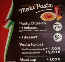 Paoza Pasta Pâtes Et Pizza Lorient menu