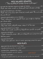 Le Di Vino menu