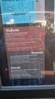 Restaurant Sago menu