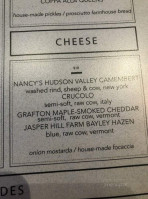 Jockey Hollow And Kitchen menu