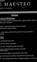 Maestro menu