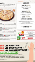La Pizza De Nico Montbéliard menu