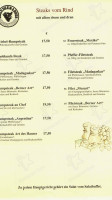 Steak- Im Haus Meermann menu