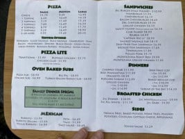 The Bay menu