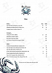 Blue Manna Bistro menu