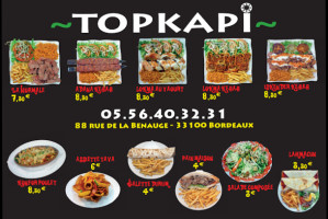 Topkapi Kebab inside