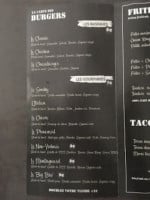 O’bab à Burger menu