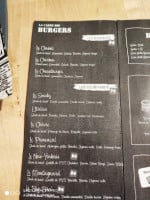 O’bab à Burger menu