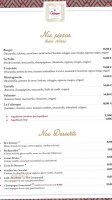 La Calanque menu