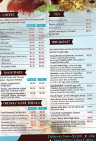 Savour menu