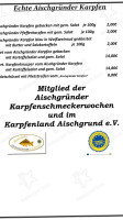 Landgasthof Brennereistuben menu