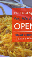 The Halal Spot food