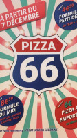 Pizza 66 menu