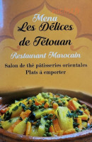 Les Délices De Tétouan menu