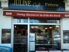 Juline Café Friterie inside